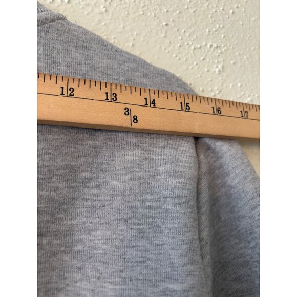 J.Crew Womens Gray Tie-Front Cardigan Sweater Snap Button L - Picture 8 of 12